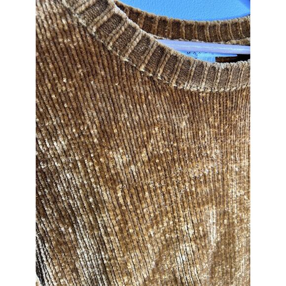 Max Studio Soft Golden Brown Pullover Sweater Small - Picture 2 of 5